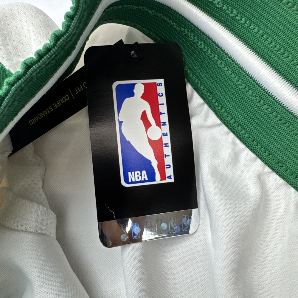 Nike NBA Boston Celtics 2017-18 City Edition Swingman Shorts NWT 3XL 912078-100 - Picture 9 of 14